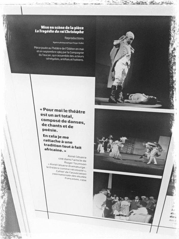 Textes d'Aimé Césaire sur le théâtre #Off2Africa 94 Abidjan Côte d'Ivoire © Gilles Denizot 2017